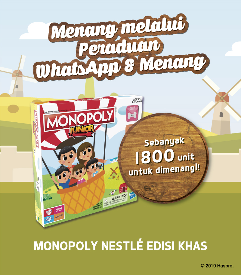 Permainan Papan Monopoly NESTLÉ Edisi Khas Peraduan 